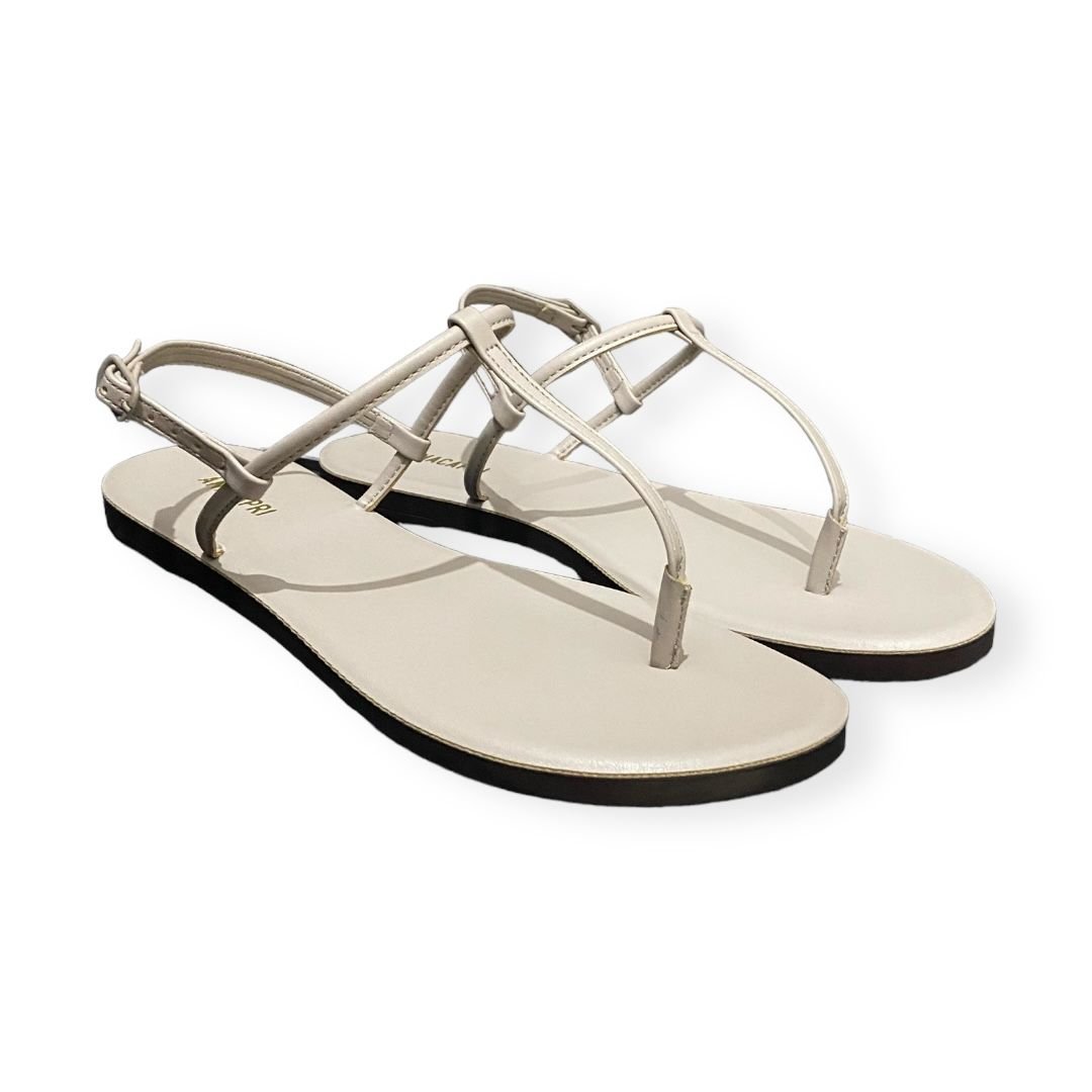 Sandalia Rasteira Feminina Anacapri Casual Slim Cinza Off White 2