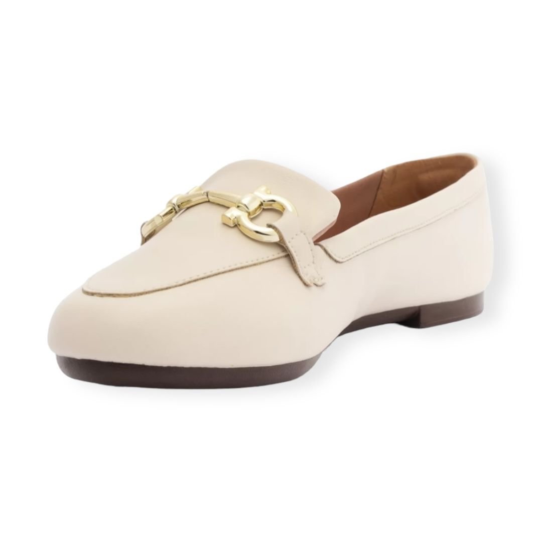 Mocassim Feminino Anacapri Bridão Classy Branco Branco 3