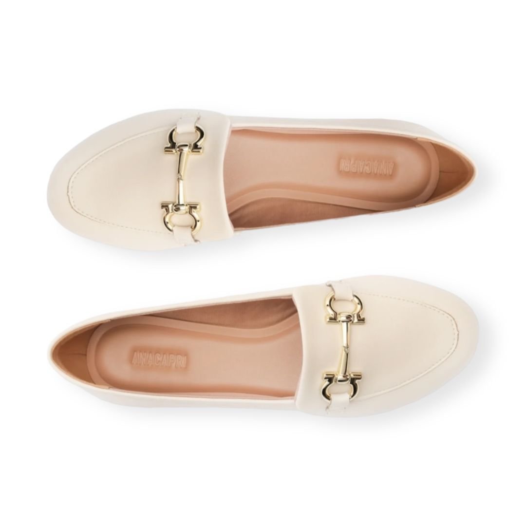 Mocassim Feminino Anacapri Bridão Classy Branco Branco 4