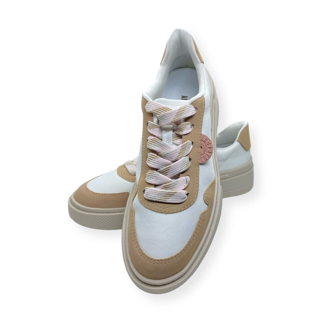 Tenis Feminino Anacapri Casual Atacador Bicolor Branco Branco 4