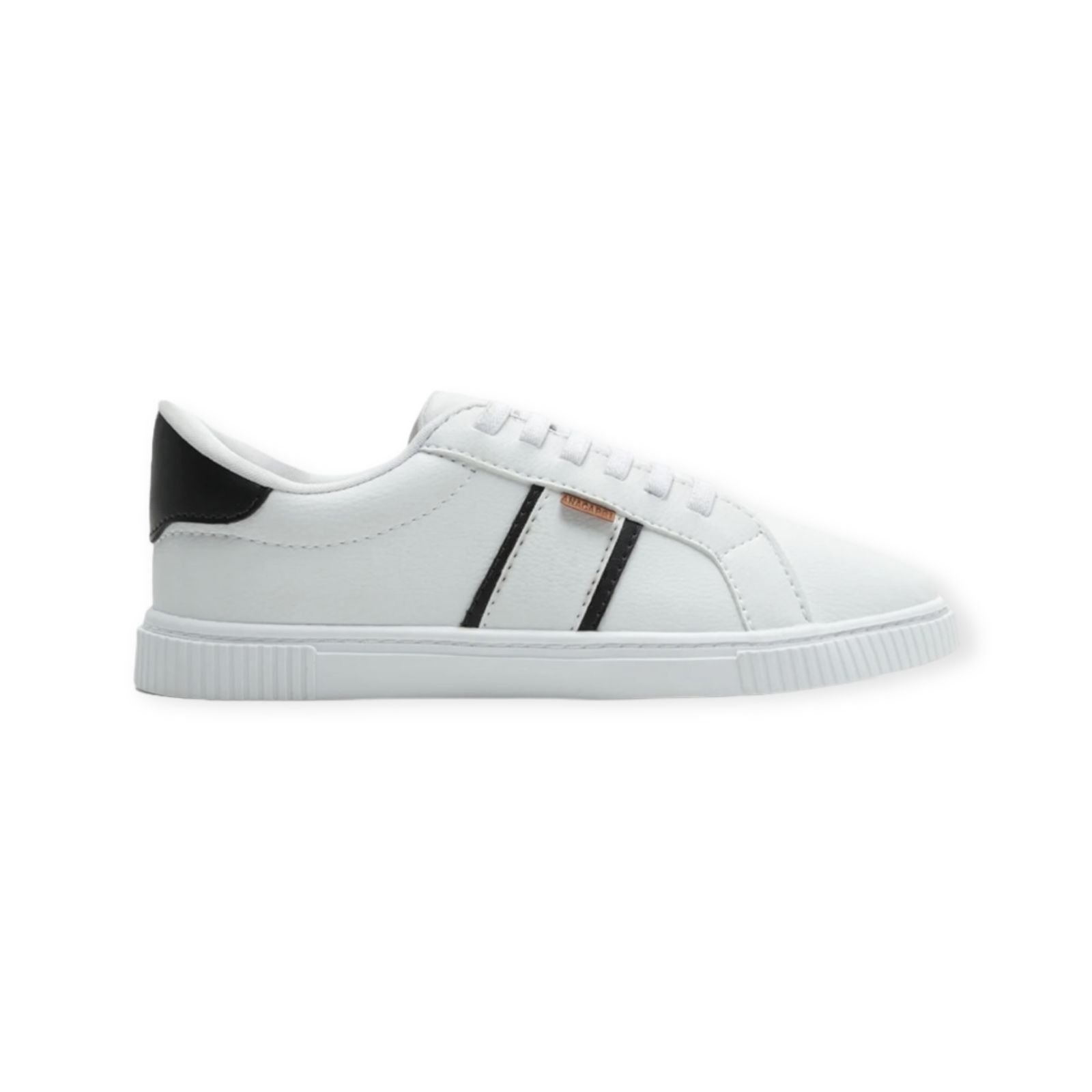 Tenis Feminino Anacapri Casual Cadarço Elastico Branco