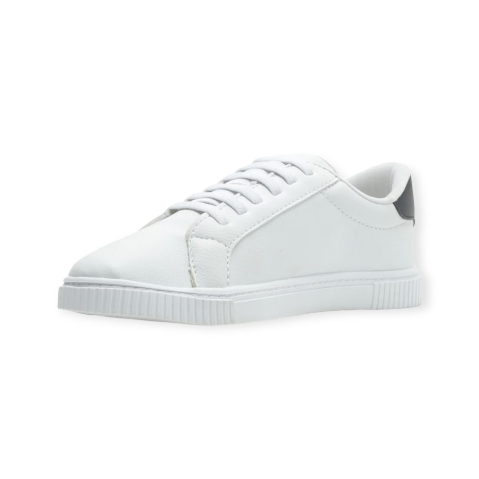 Tenis Feminino Anacapri Casual Cadarço Elastico Branco Branco 4
