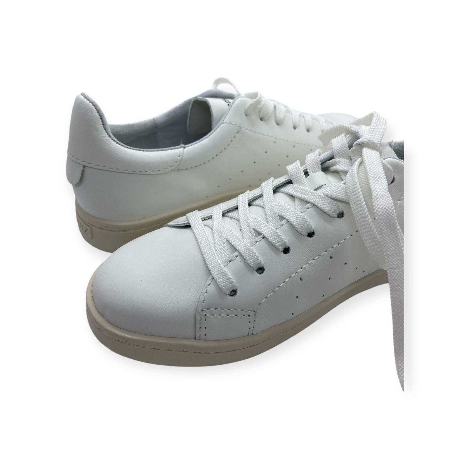 Tenis Feminino Schutz Couro Casual Geográfico Branco Branco 3