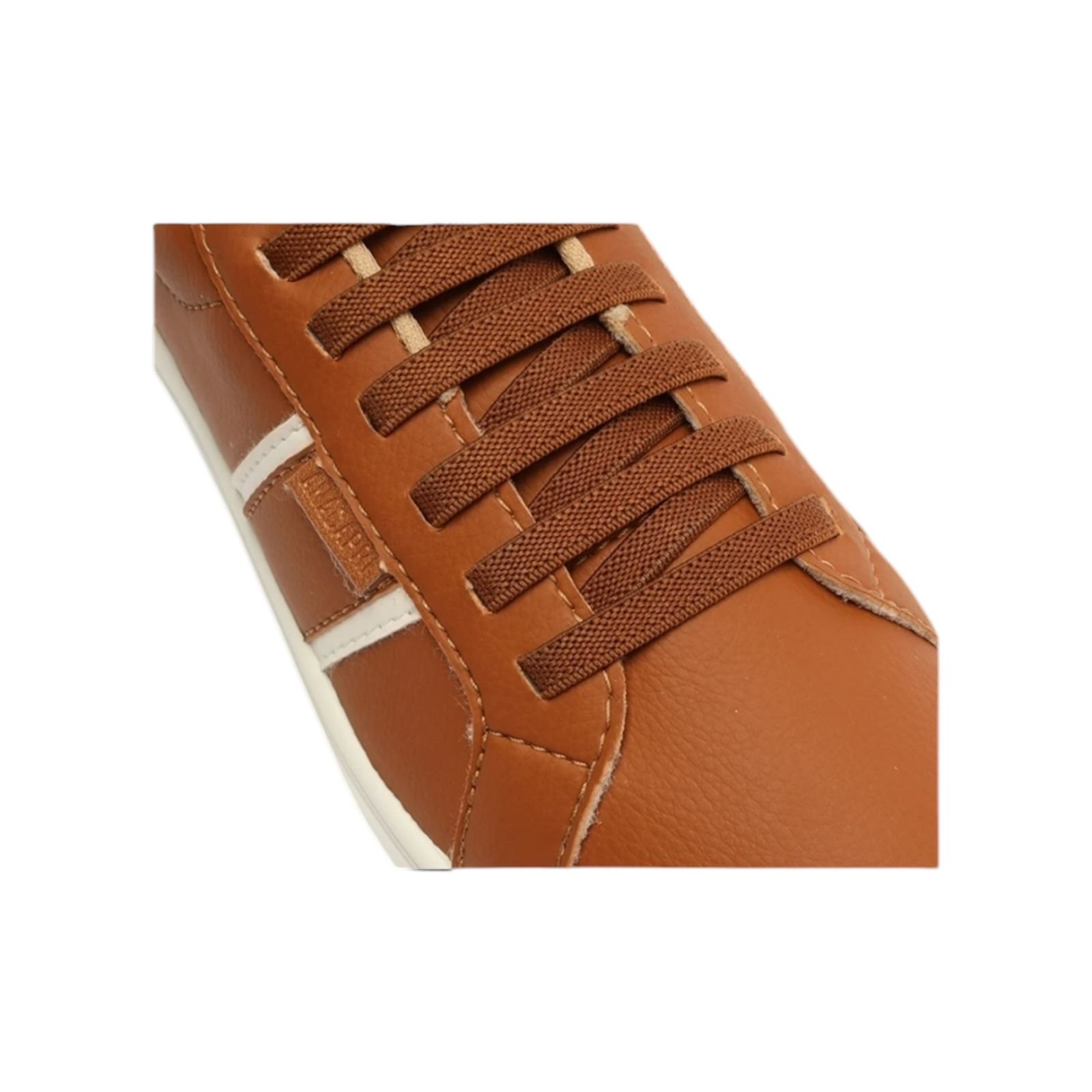 Tenis Feminino Anacapri Casual Cadarço Elastico Marrom Marrom 3