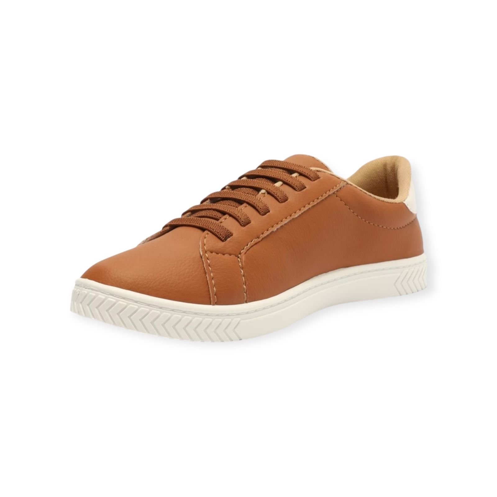 Tenis Feminino Anacapri Casual Cadarço Elastico Marrom Marrom 4