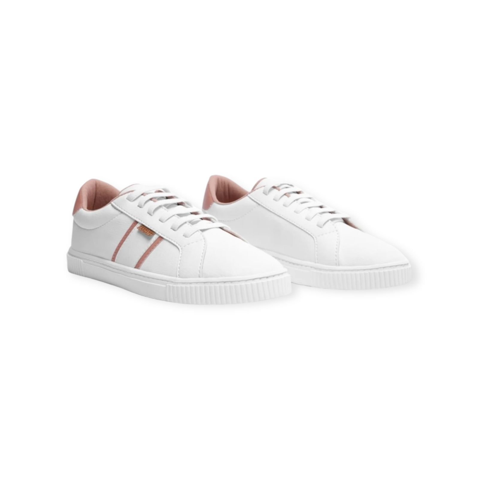 Tenis Feminino Anacapri Casual Cadarço Elastico Branco Branco 2