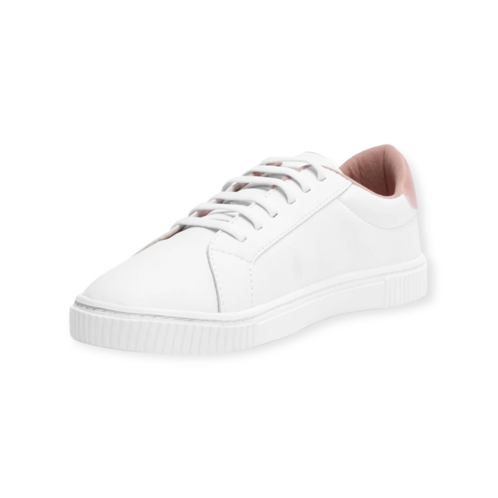 Tenis Feminino Anacapri Casual Cadarço Elastico Branco Branco 4