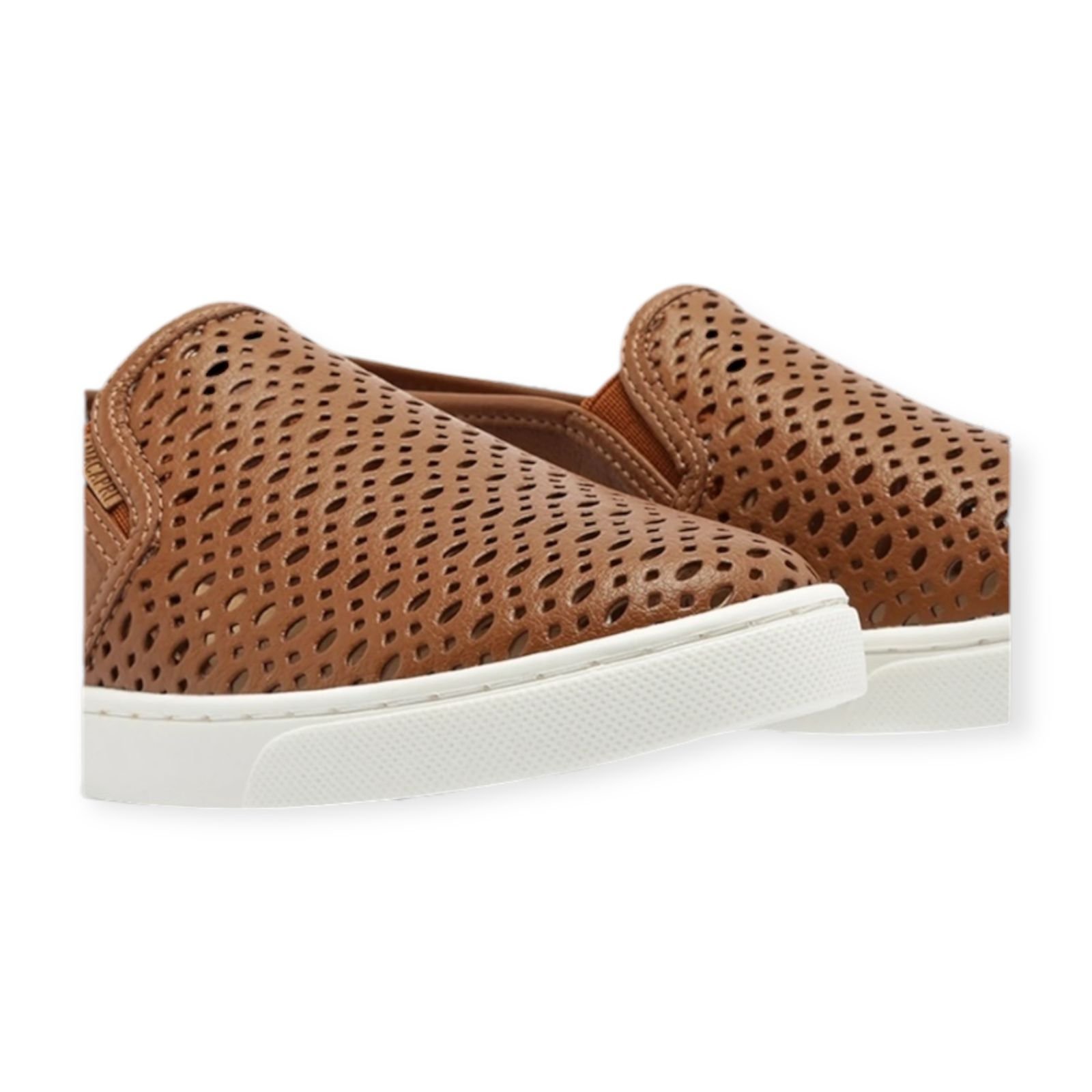 Tenis Feminino Anacapri Slip On Recorte Gaspea Marrom Marrom 3