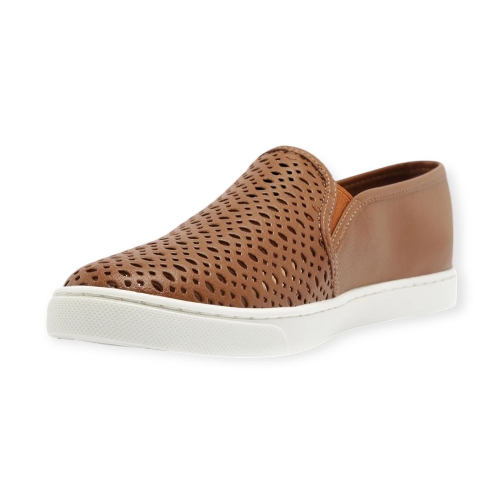 Tenis Feminino Anacapri Slip On Recorte Gaspea Marrom Marrom 4