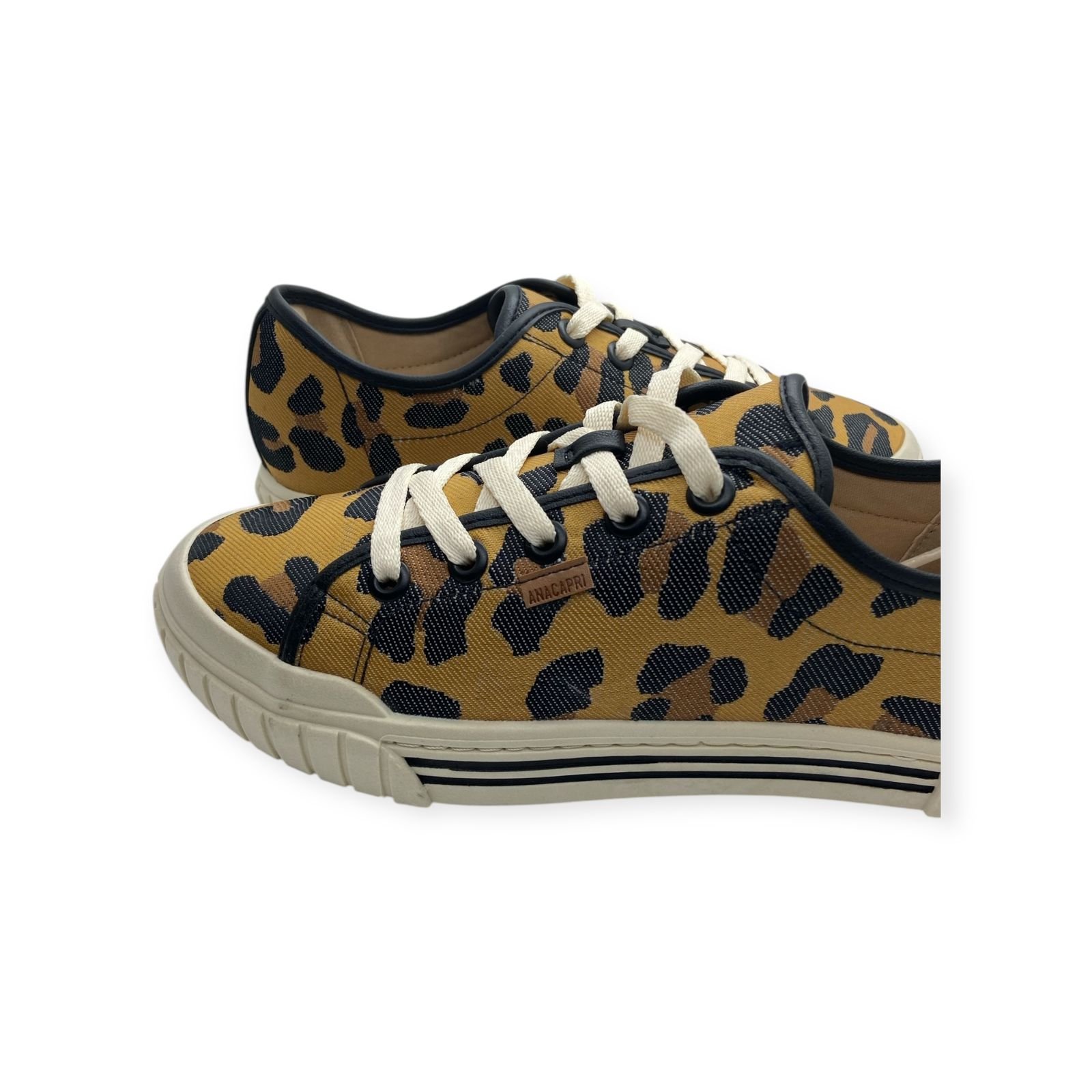 Tenis Feminino Anacapri Firenze Animal Print Onça Caramelo Animal Print 4