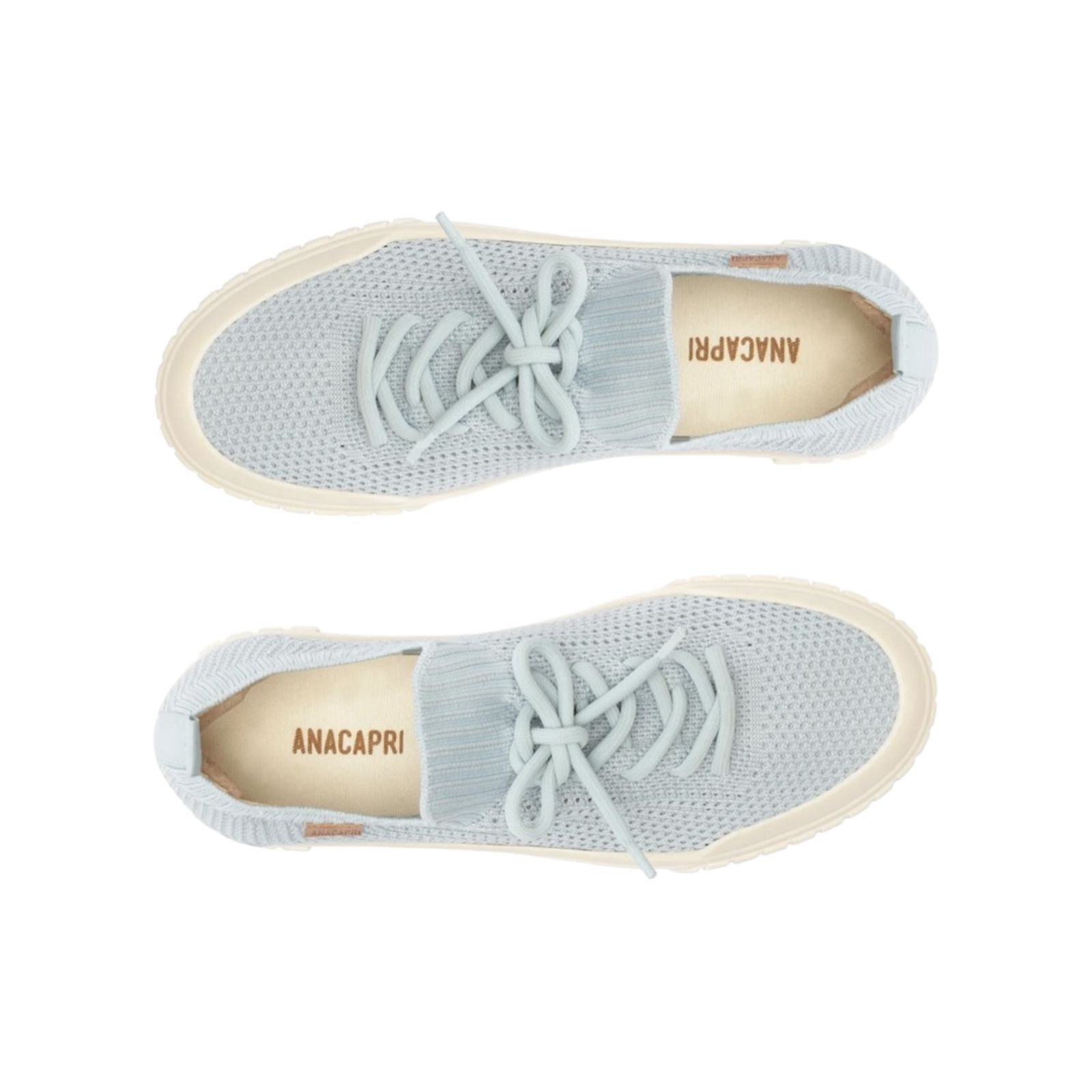 Tenis Feminino Anacapri Knit Alê Azul Azul 4