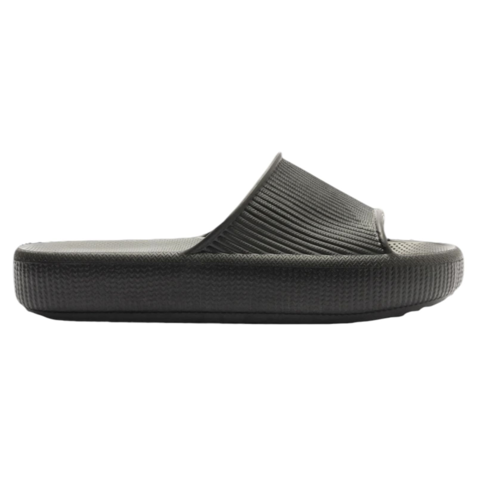 Chinelo Feminino Anacapri Eva Slide Nuvem Texturizado Preto 