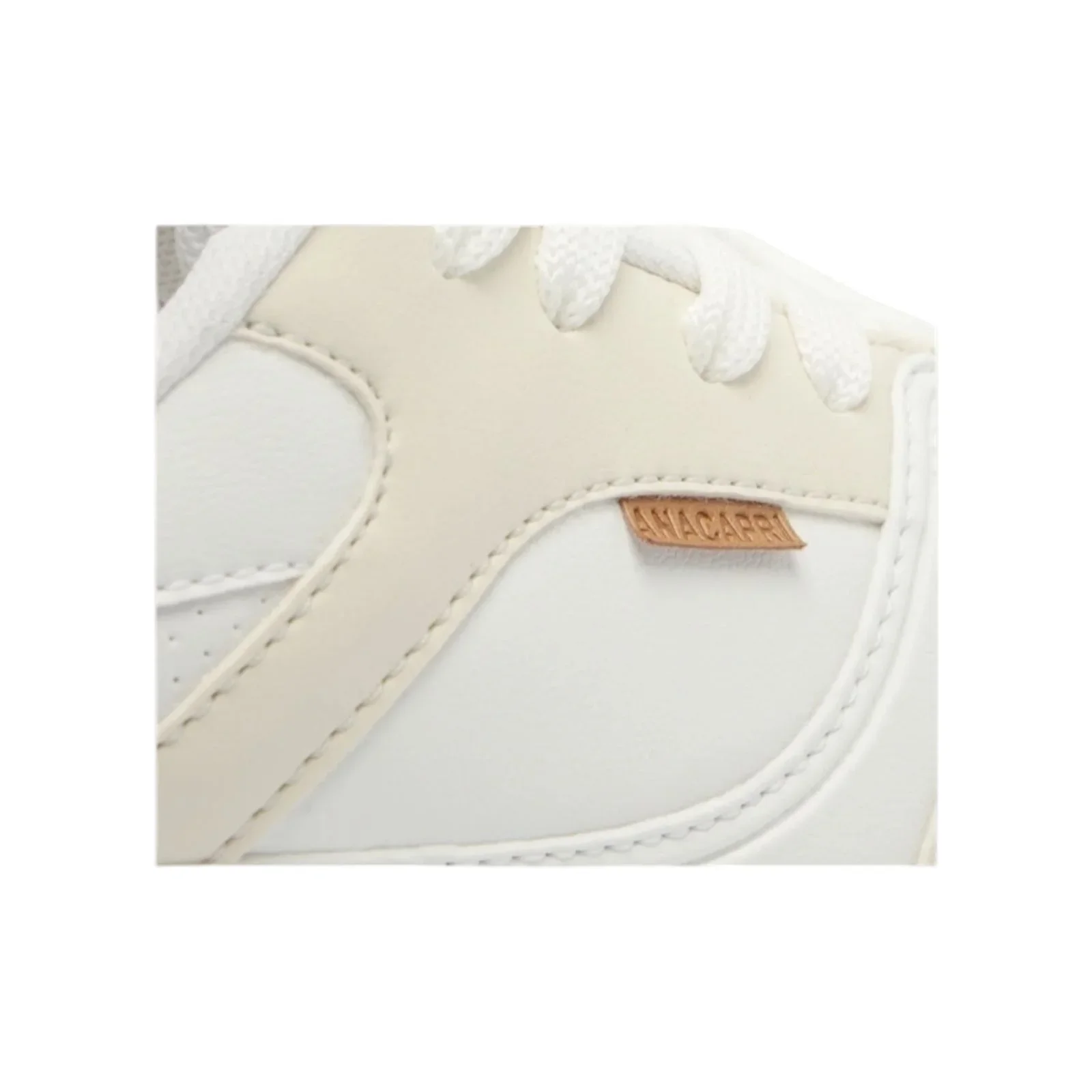 Tenis Feminino Anacapri Emma Multicolor Casual Branco Branco 3
