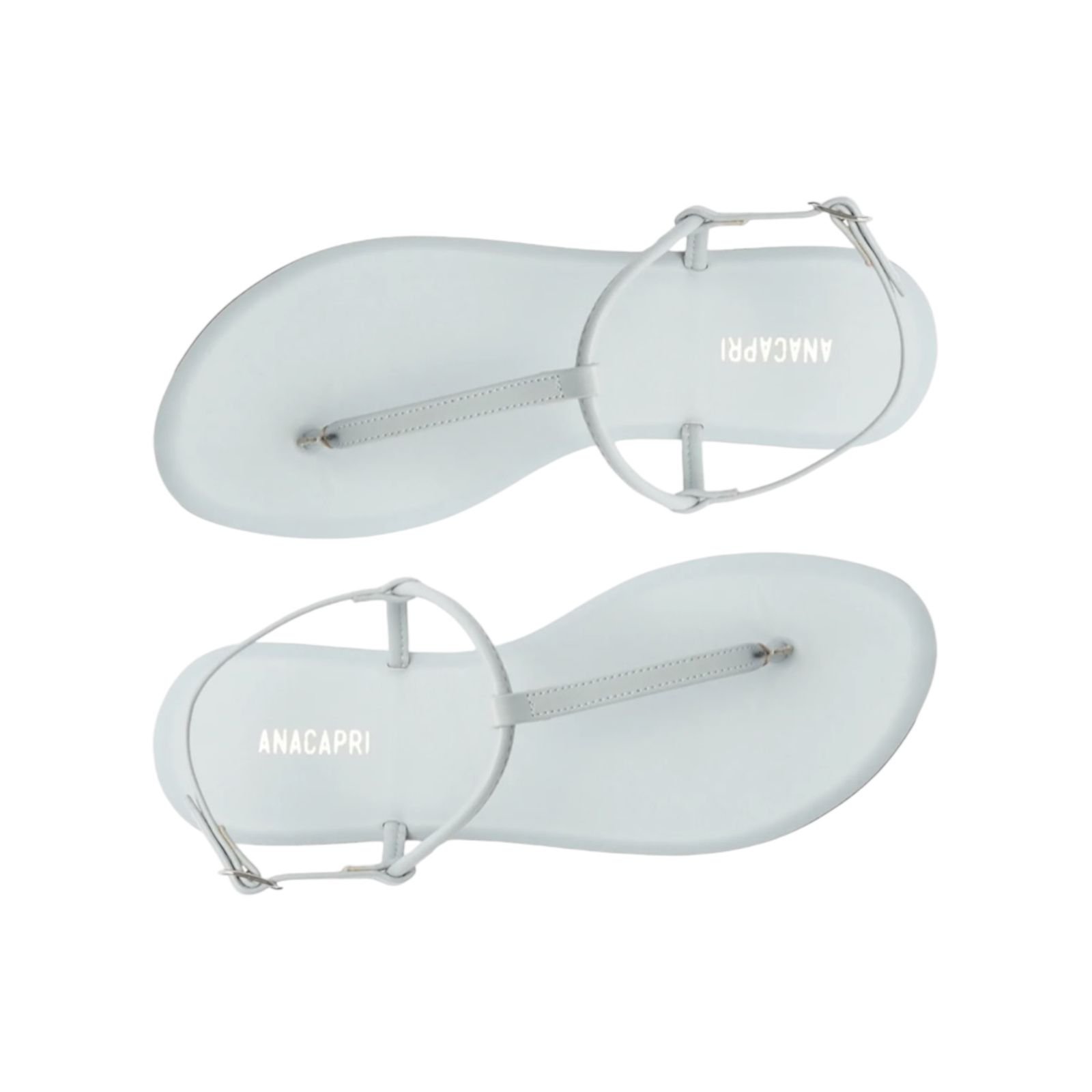 Sandalia Rasteira Feminina Anacapri Casual Slim Azul Azul 4