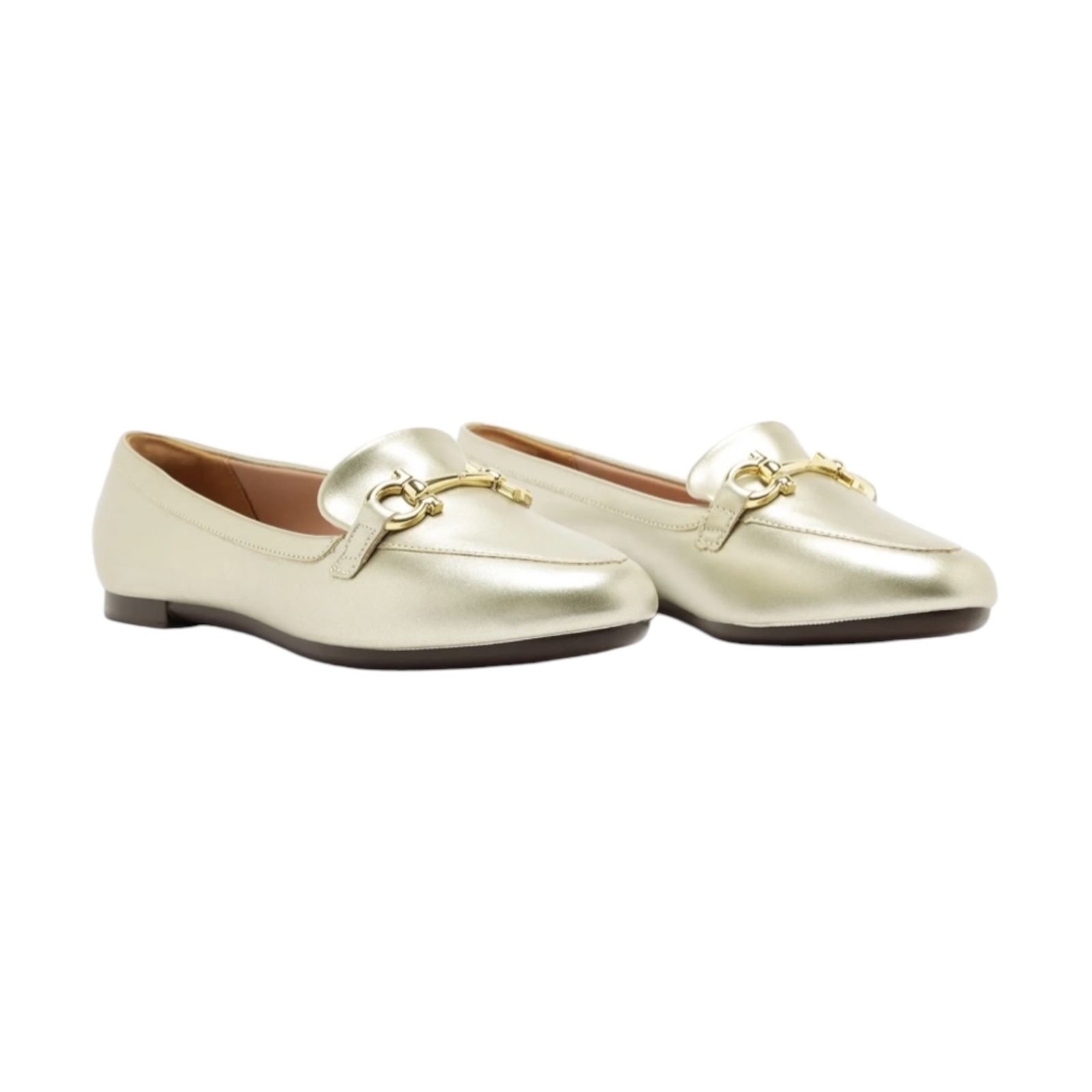 Mocassim Feminino Anacapri Bridão Classy Dourado Dourado 2