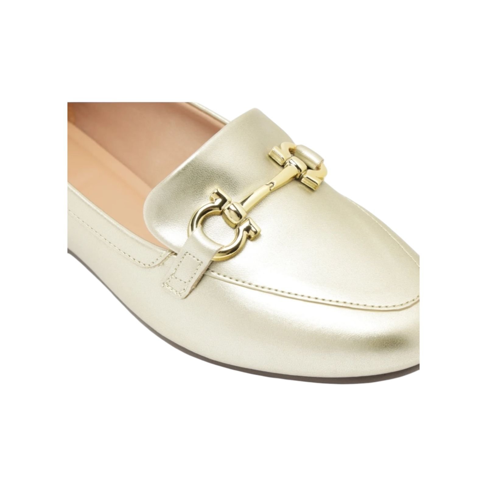 Mocassim Feminino Anacapri Bridão Classy Dourado Dourado 3