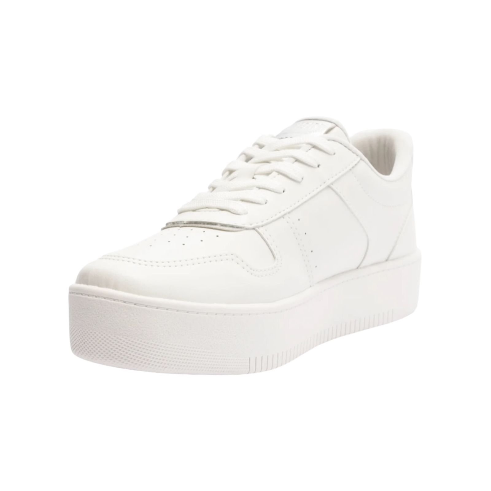 Tenis Feminino Anacapri Casual Lista Lateral Branco Branco 3