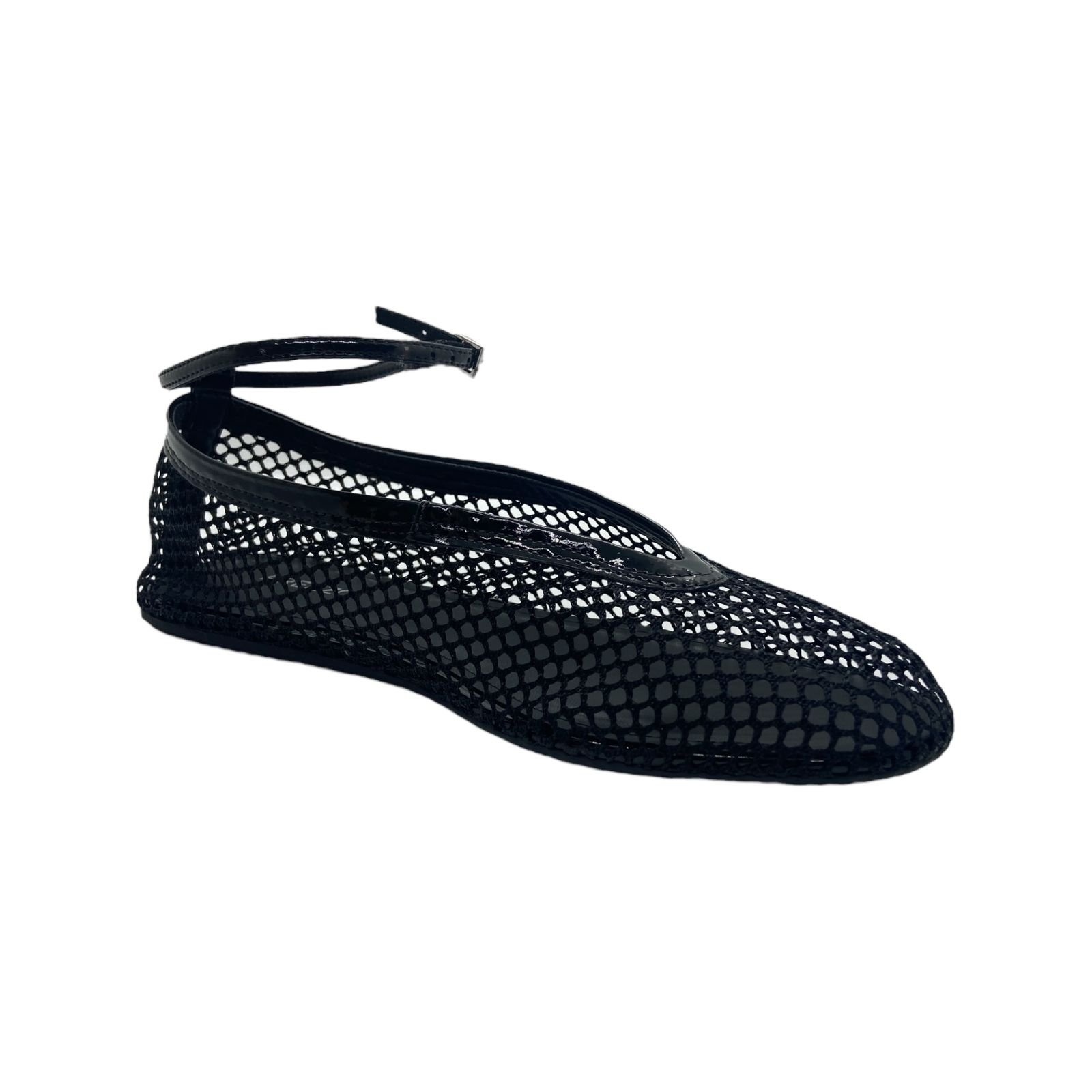 Sapatilha Feminina Arezzo Boneca Tela Preto Preto 2