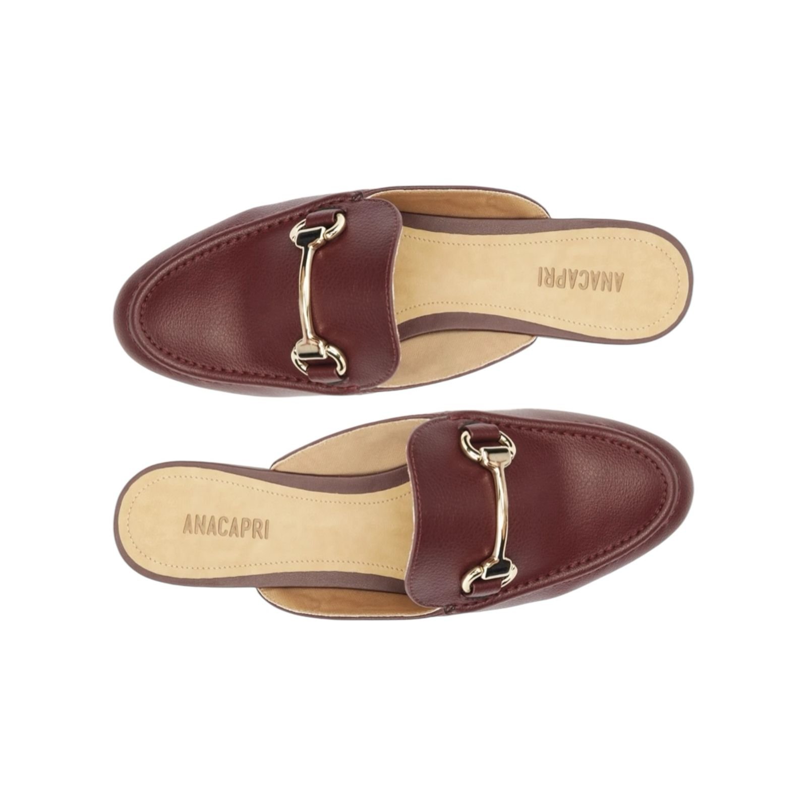 Mule Feminino Anacapri Bridão Essencial Vinho Vinho 4