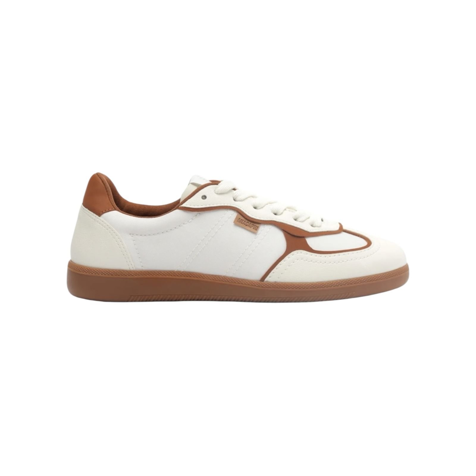 Tenis Feminino Anacapri Casual A'25 Recortes Branco