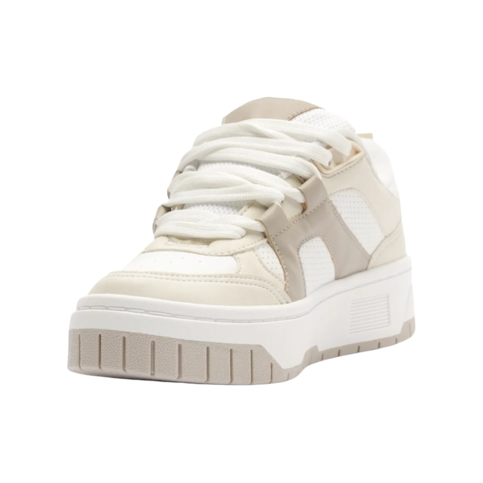 Tenis Feminino Anacapri Casual Ivy Maxi Sola Alta Branco Branco 5