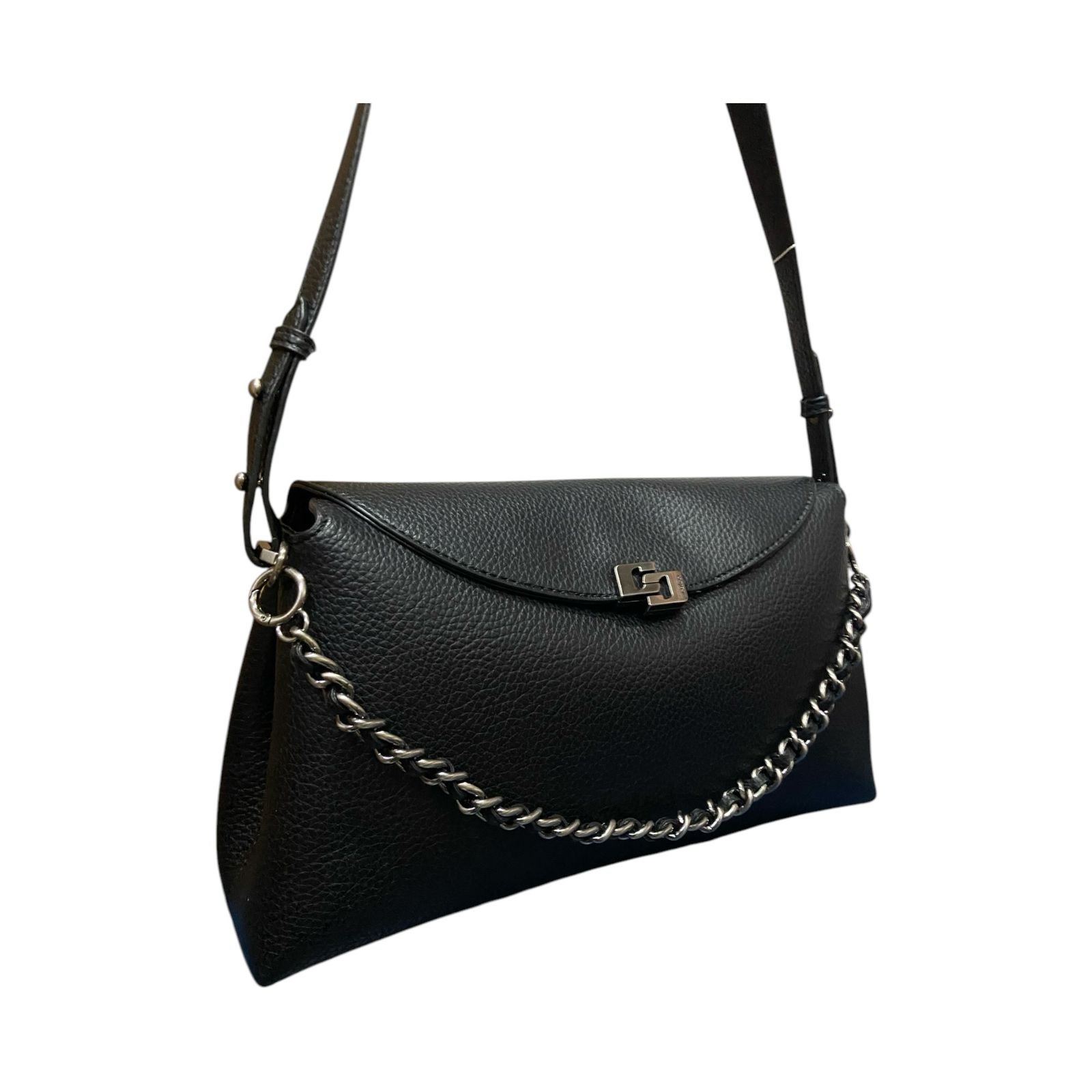 Bolsa Feminina Colcci Iconic Long Alça Dupla Media Preto Preto 2