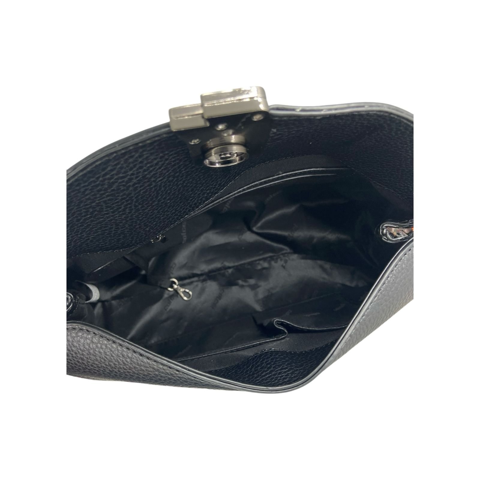 Bolsa Feminina Colcci Iconic Long Alça Dupla Media Preto Preto 3