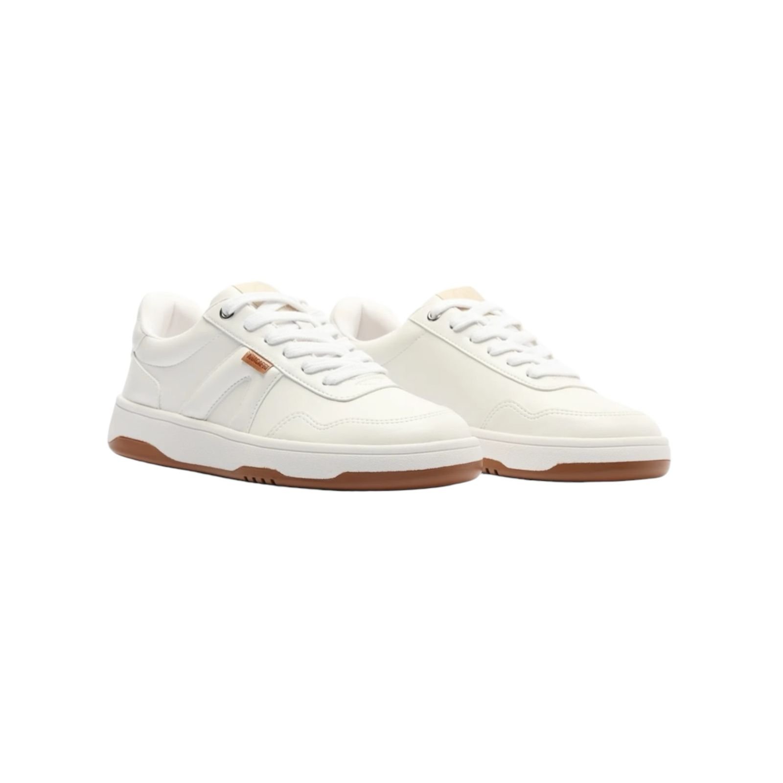 Tenis Feminino Anacapri Casual Recortes AC1119 Branco Branco 2