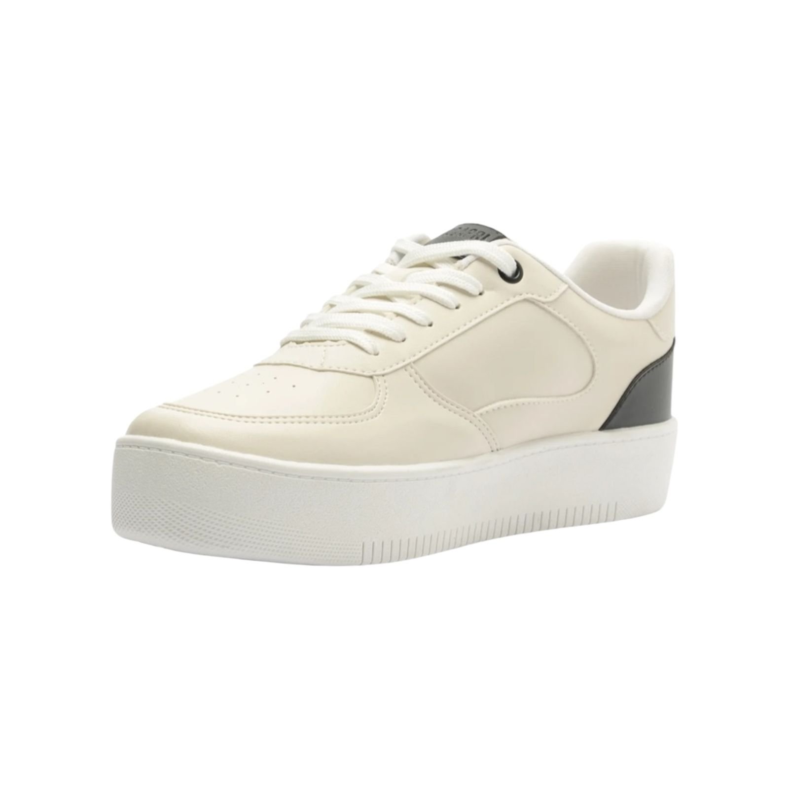 Tenis Feminino Anacapri Casual Mis Spo Sola Alta Creme Creme 3