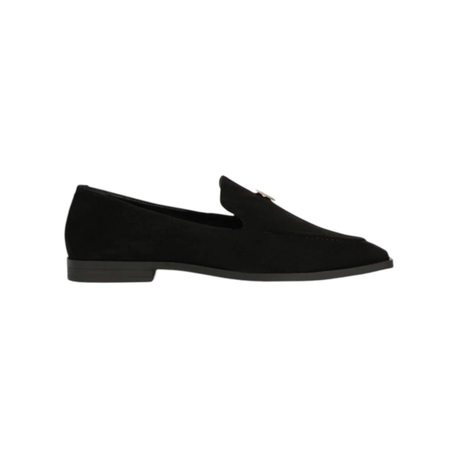 Mocassim Feminino Schutz Loafer New Basics Camurça Preto