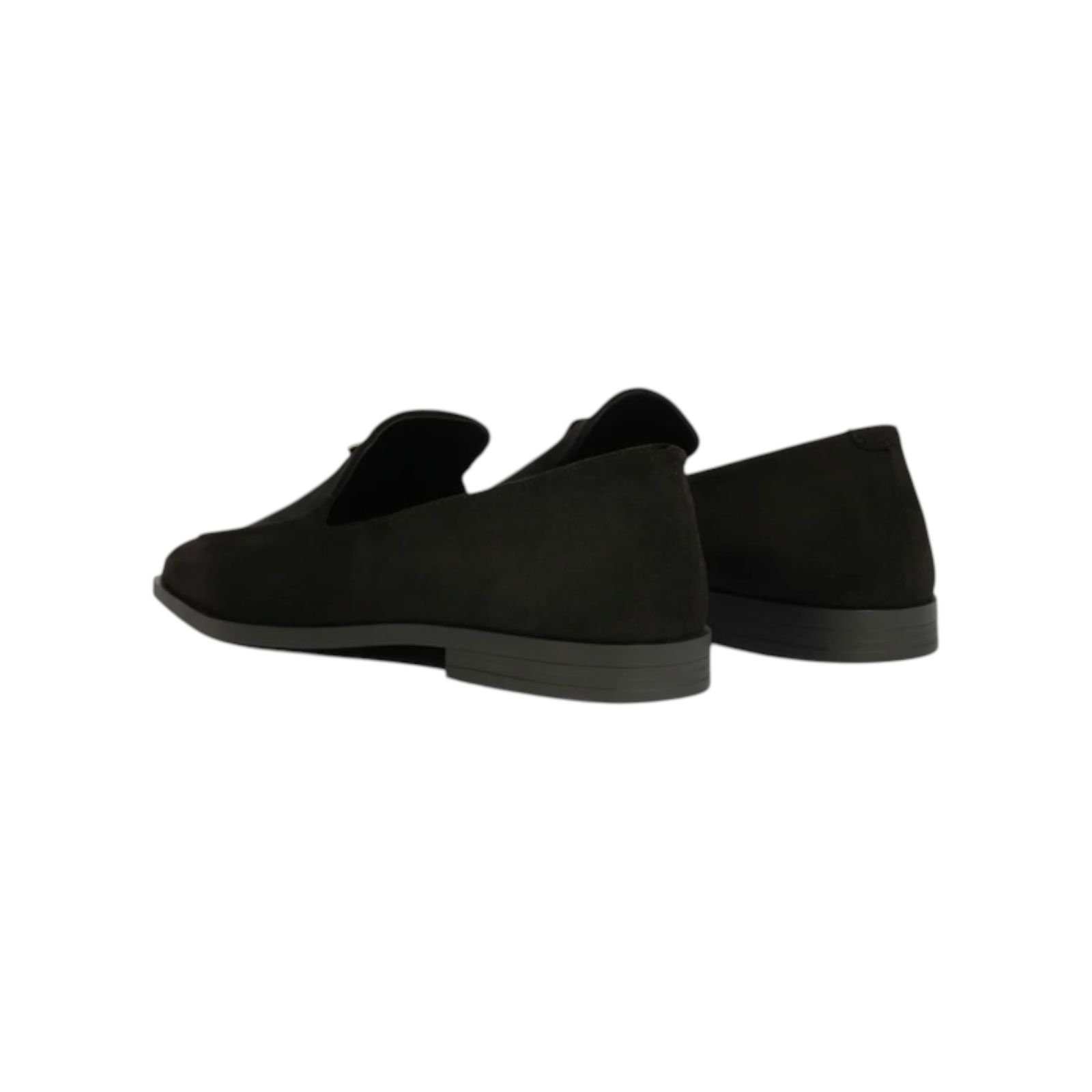 Mocassim Feminino Schutz Loafer New Basics Camurça Preto Preto 3