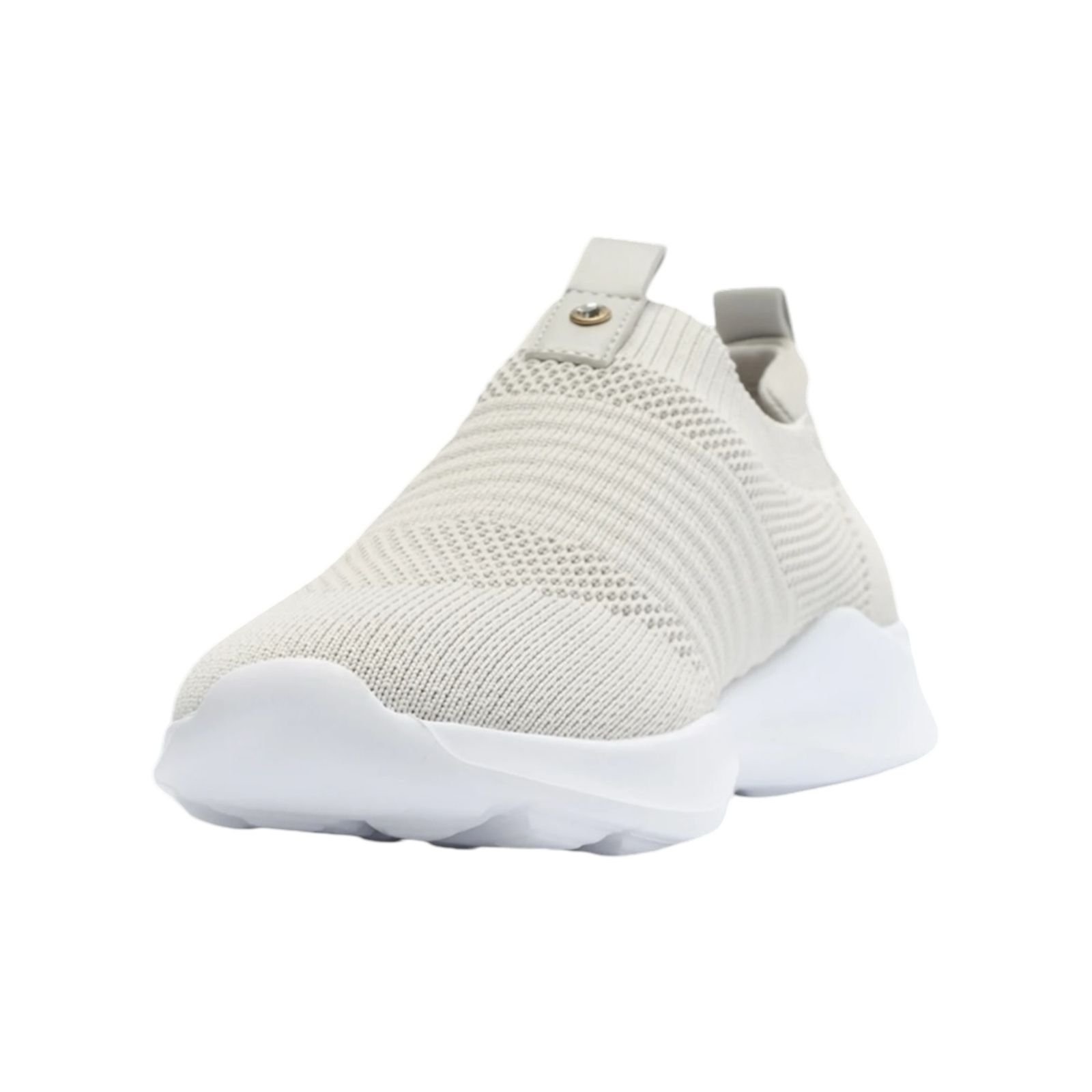 Tenis Feminino Anacapri Knit Jogging Cinza Cinza 4