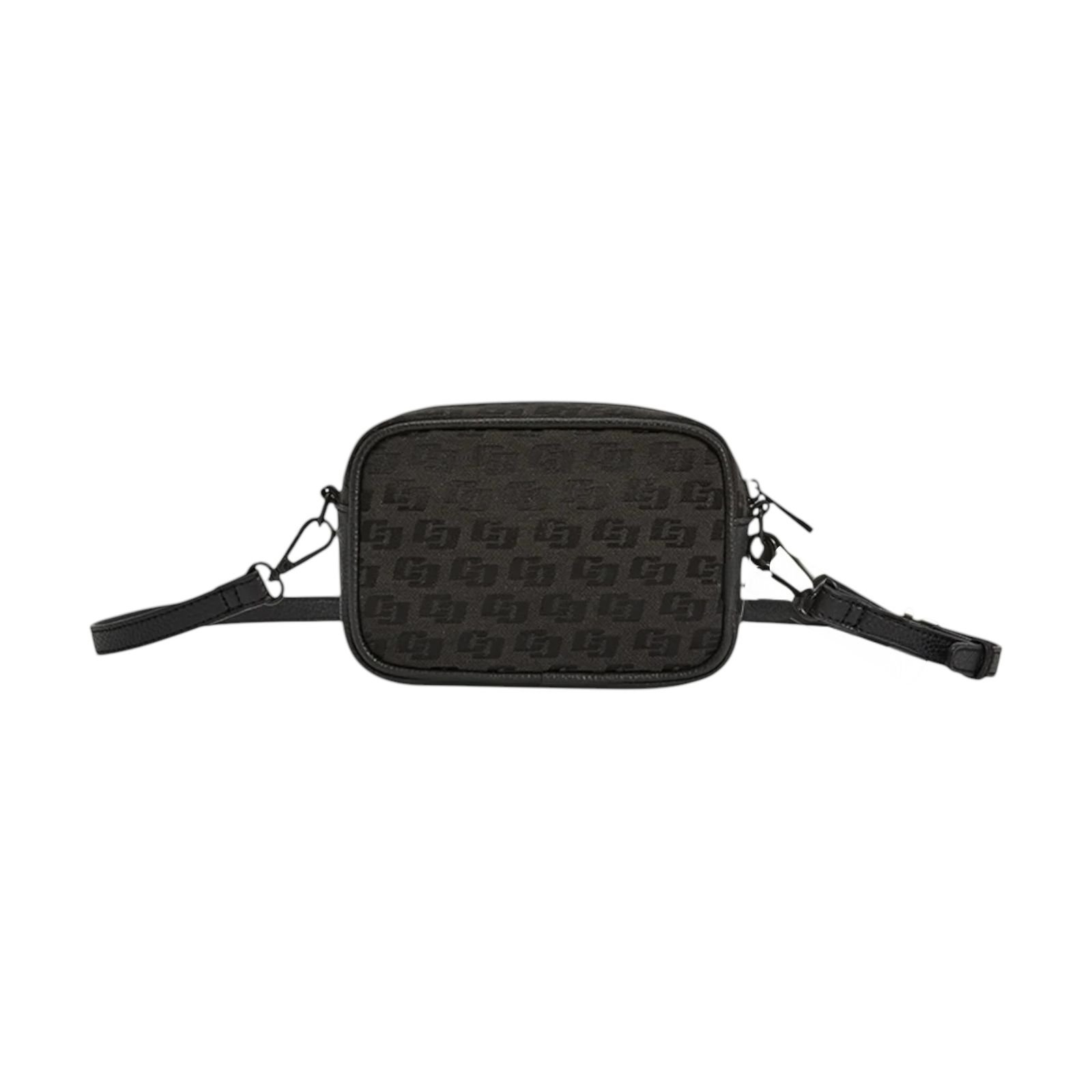 Bolsa Feminina Colcci Camera Bag Jacquard Tiracolo Pequena Preto Preto 5