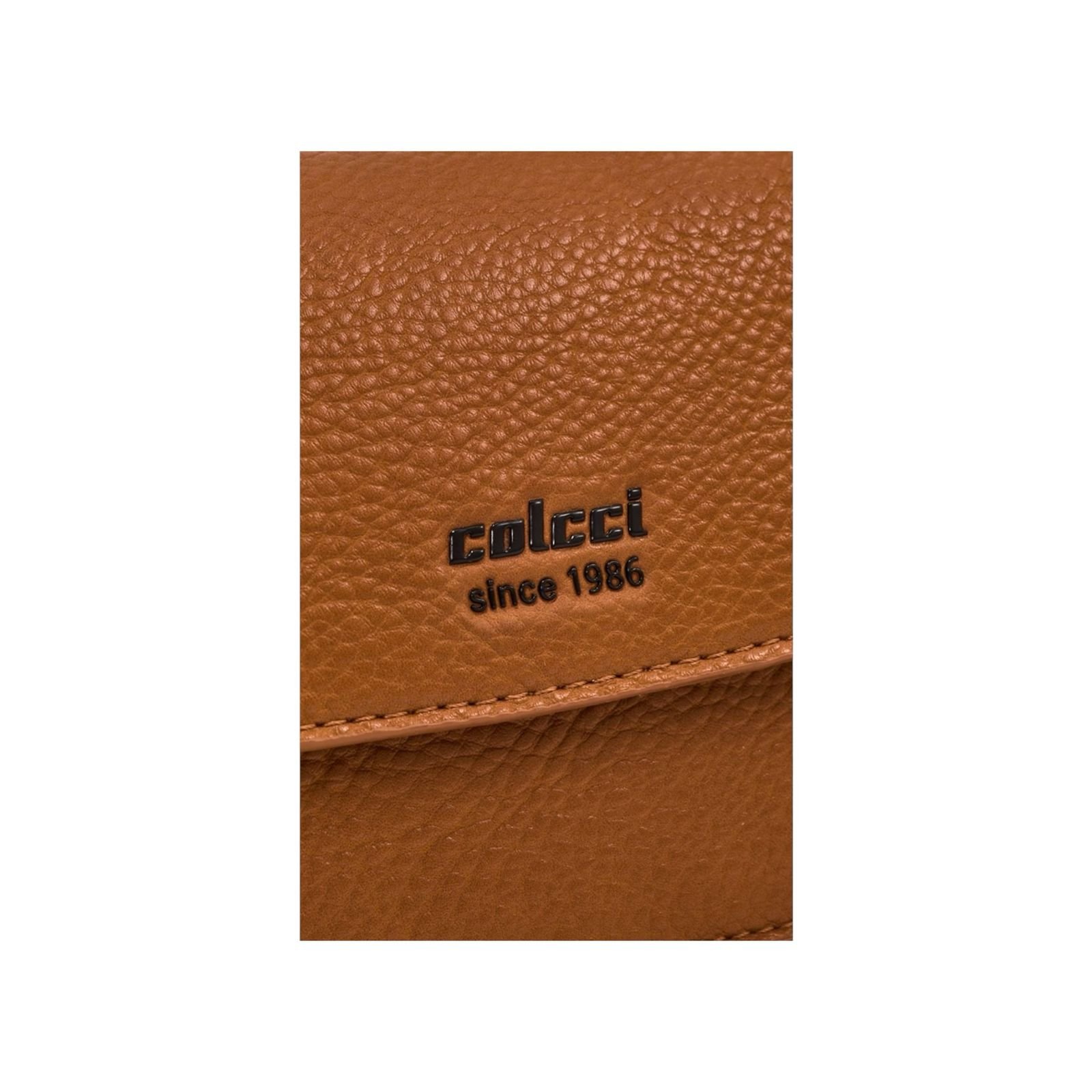 Bolsa Feminina Colcci Floater Tampa Tiracolo Pequena Caramelo Caramelo 3