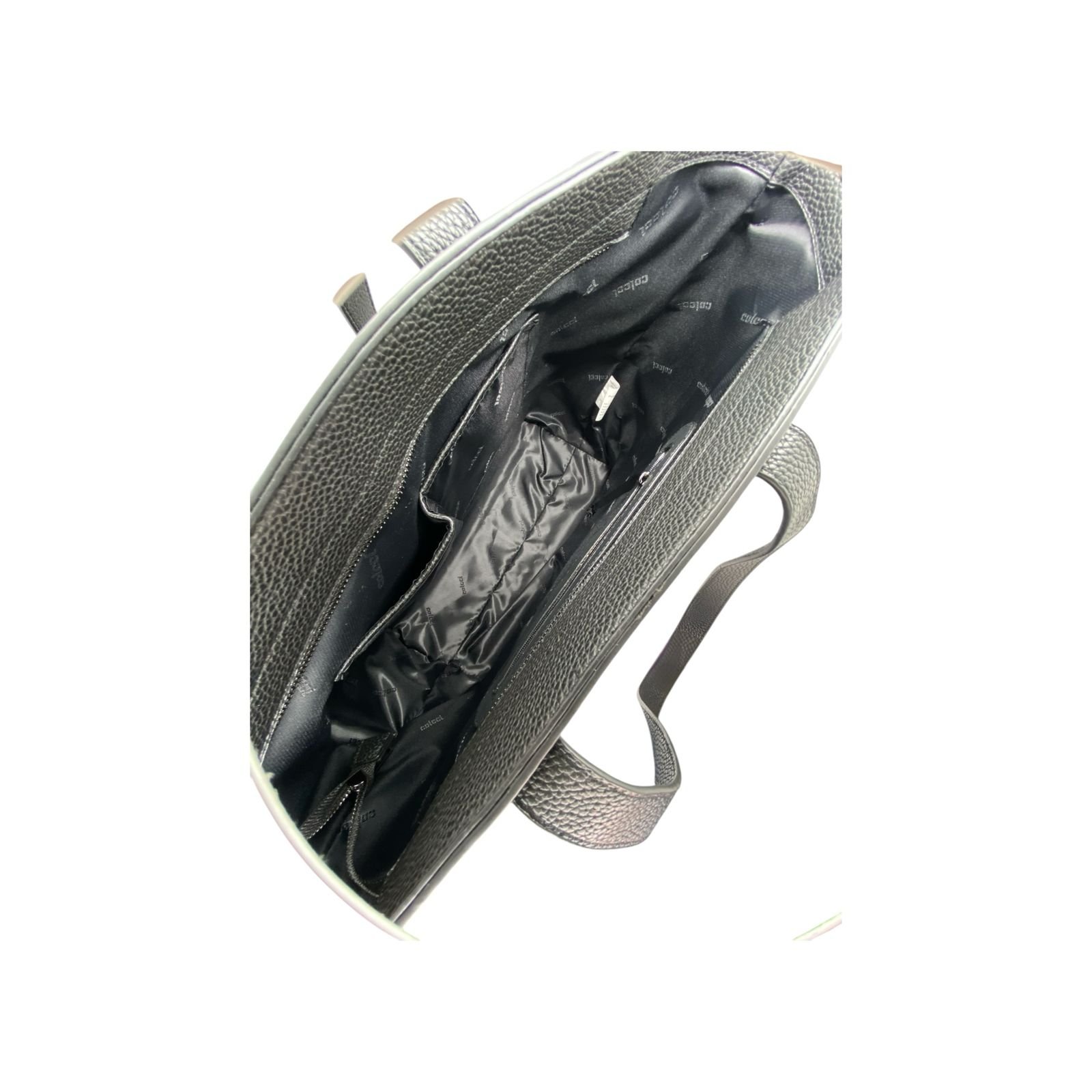 Bolsa Feminina Colcci Shopping Bag Basic De Ombro Grande Preto Preto 4