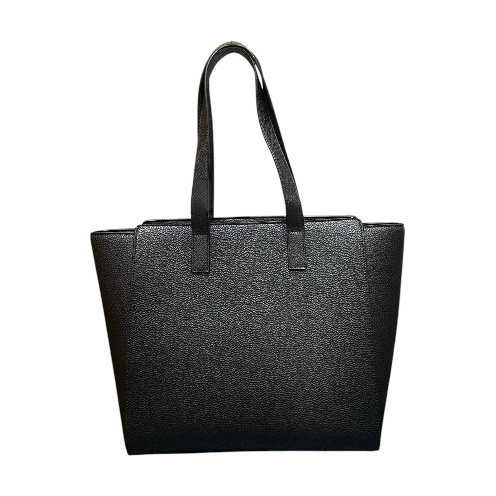 Bolsa Feminina Colcci Shopping Bag Basic De Ombro Grande Preto Preto 5