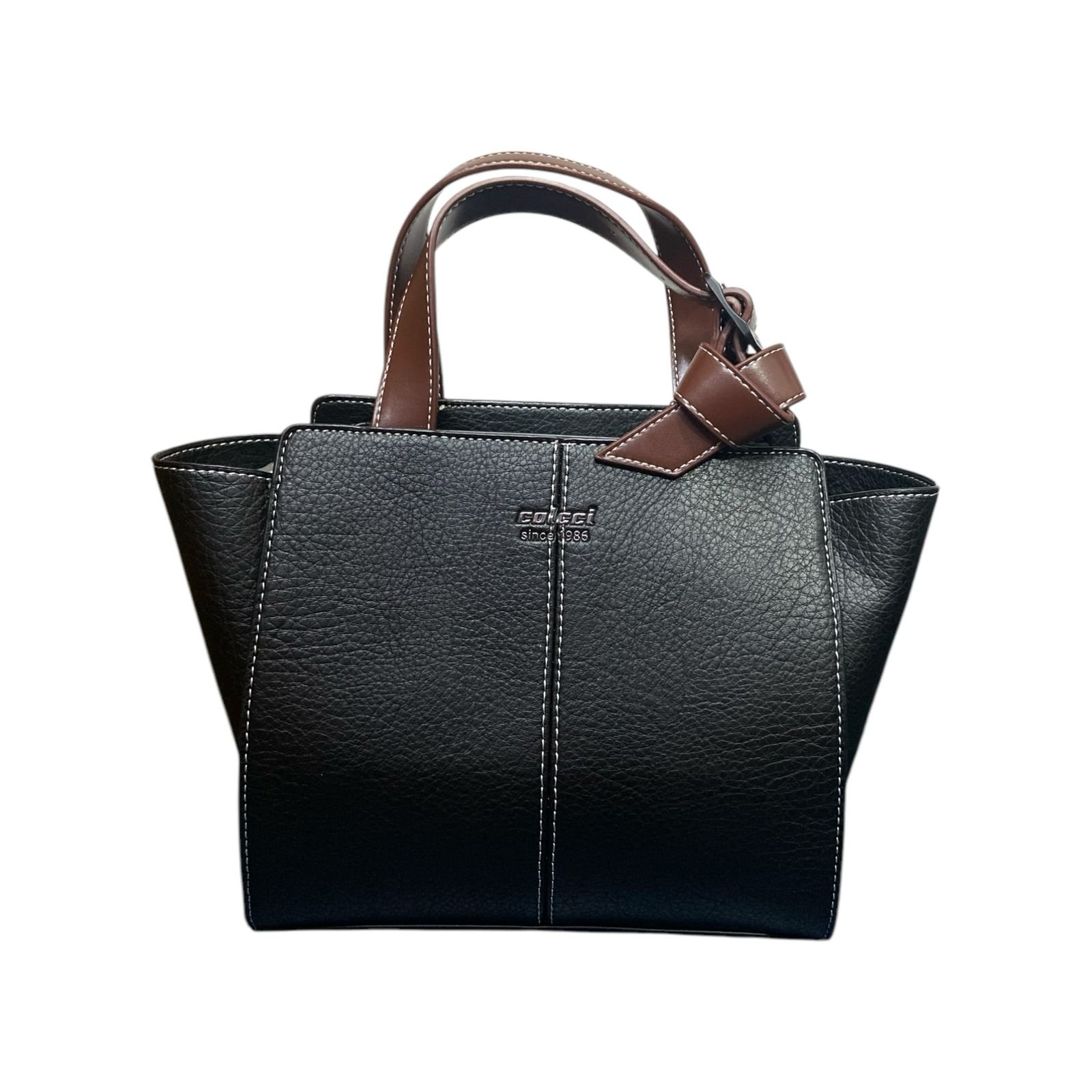 Bolsa Feminina Colcci Tote Belt Alça Dupla Media Preto