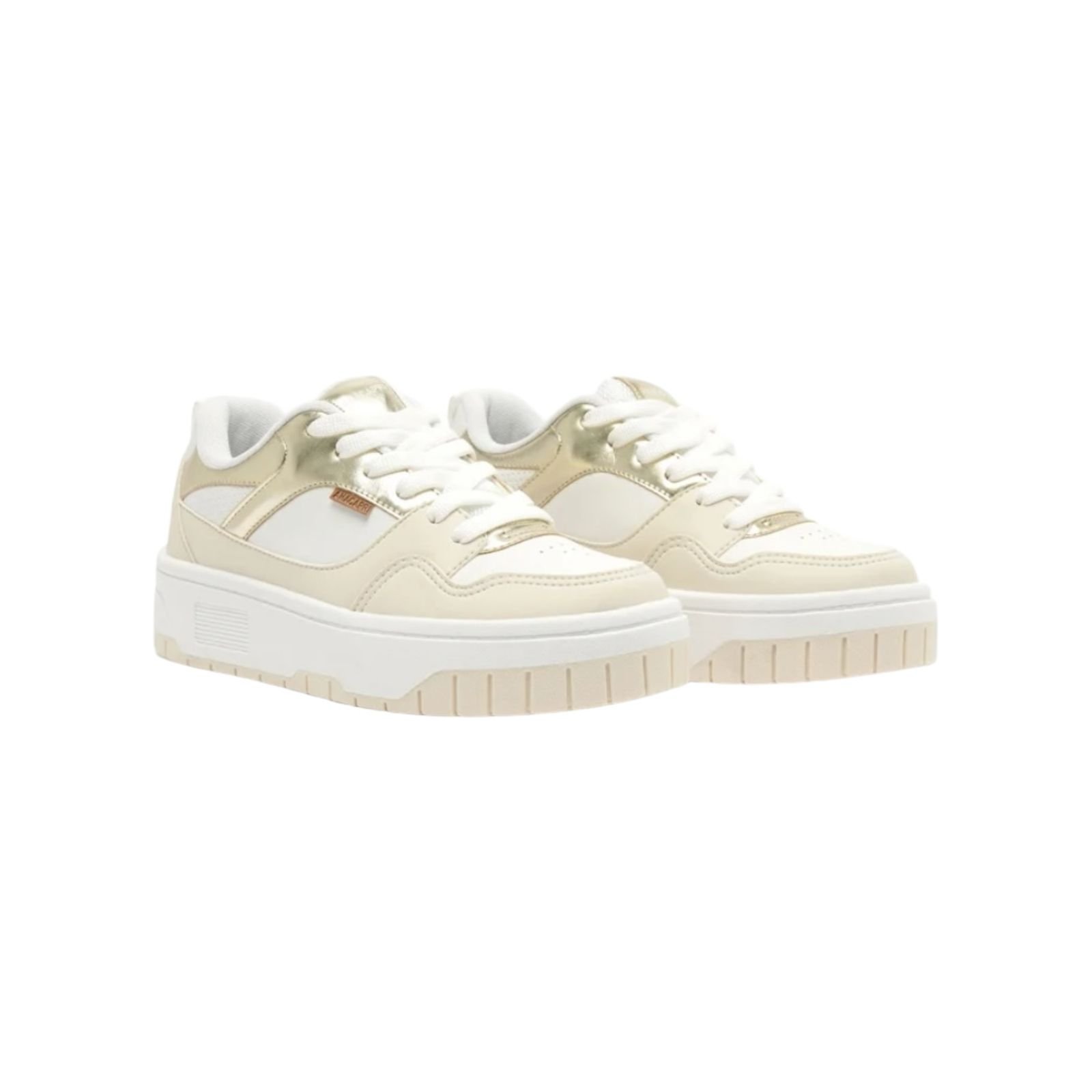 Tenis Feminino Anacapri Emma Multicolor Casual Creme Creme 2