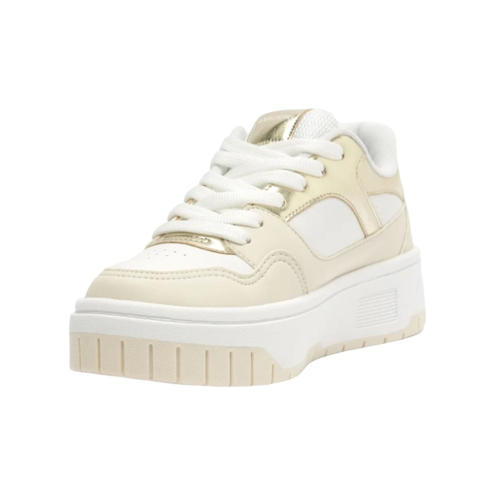 Tenis Feminino Anacapri Emma Multicolor Casual Creme Creme 4