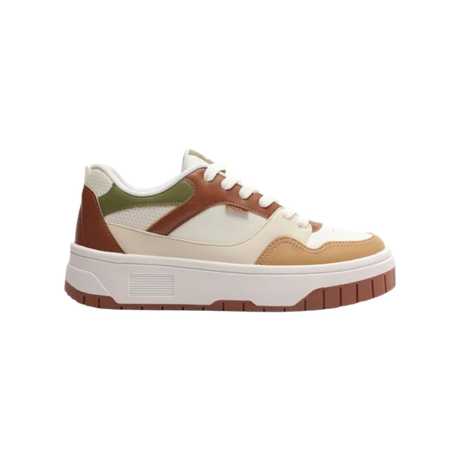 Tenis Feminino Anacapri Emma Multicolor Casual Marrom