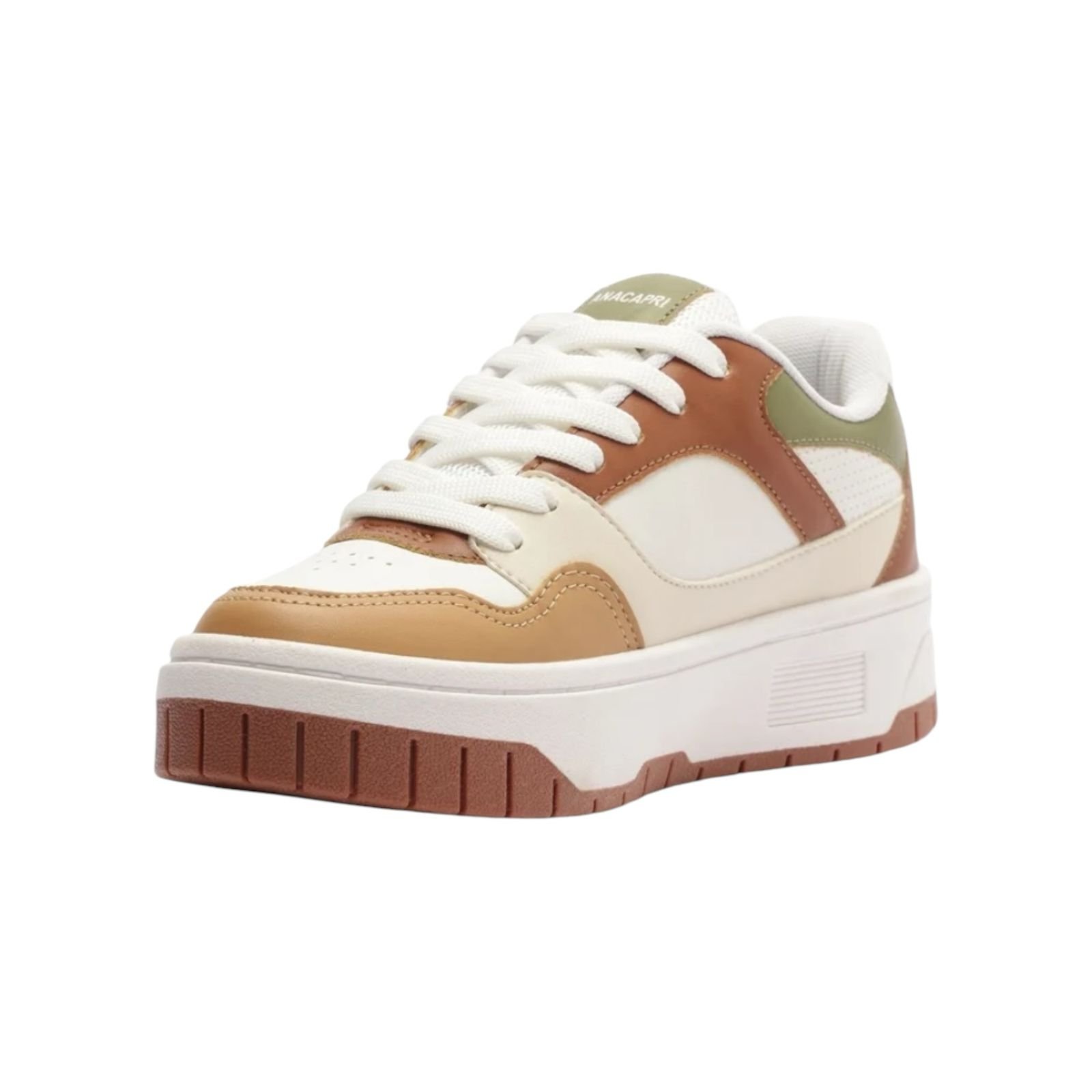 Tenis Feminino Anacapri Emma Multicolor Casual Marrom Marrom 3