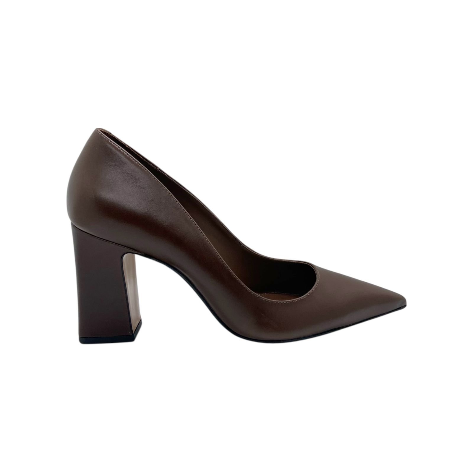 Scarpin Feminino Schutz Couro City Chic Marrom