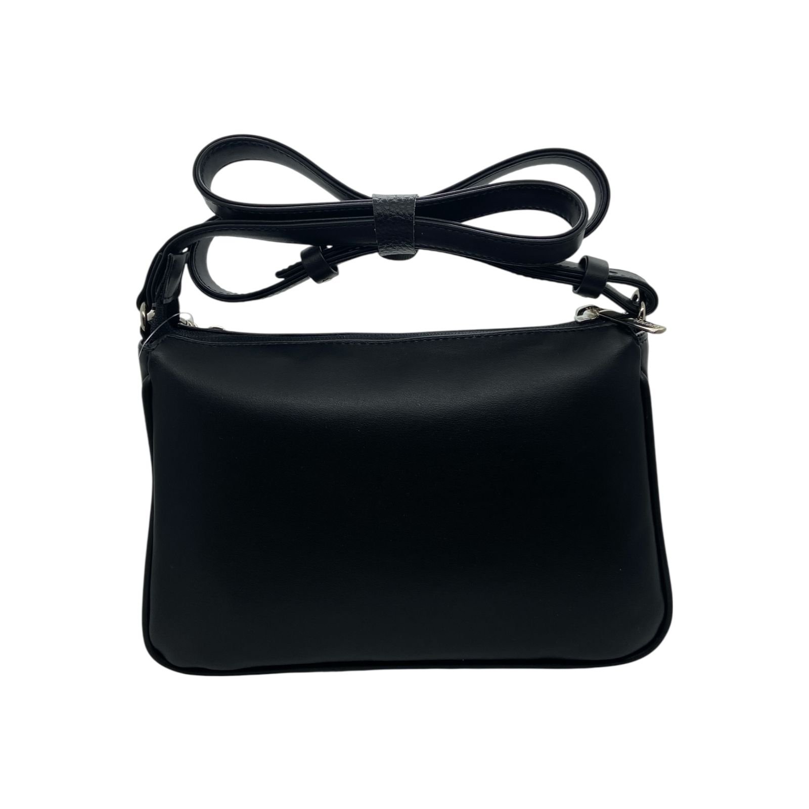 Bolsa Feminina Arezzo Tiracolo Pequena Preto Preto 3