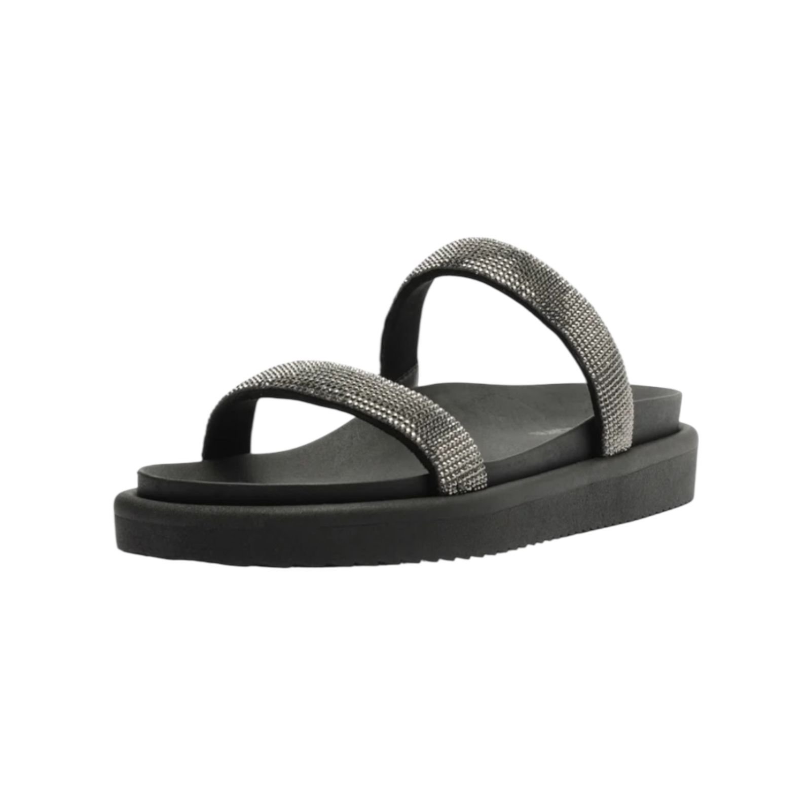 Papete Tiras Glam Anacapri Feminino C3038000340003 Preto Preto 3