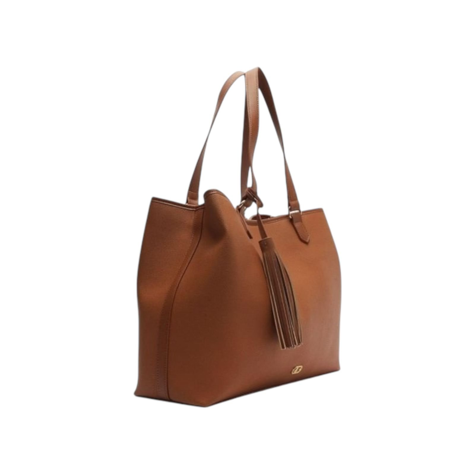 Bolsa Feminina Anacapri Shopping Tassel De Ombro Grande Marrom Marrom 2