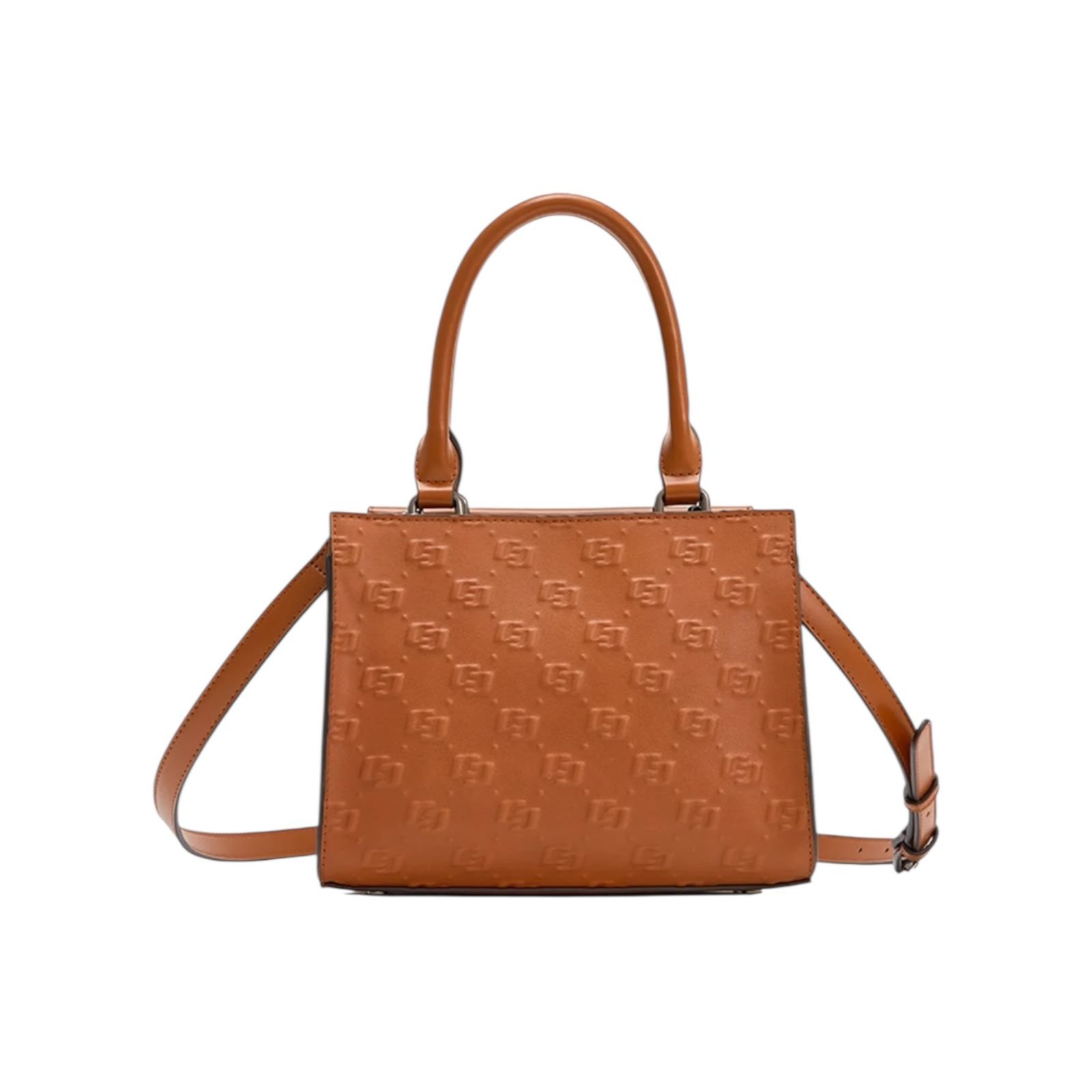 Bolsa Feminina Colcci Tote Gravação Alça Dupla Media Caramelo Caramelo 3