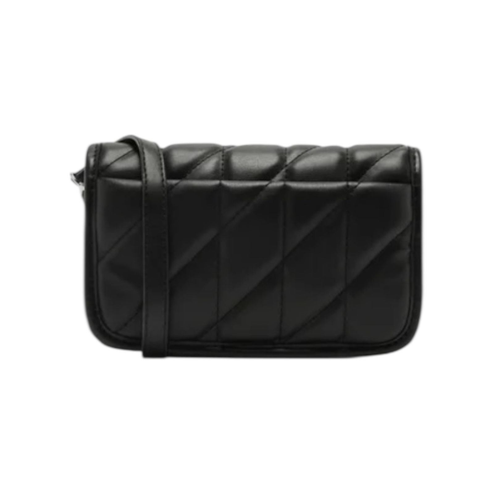 Bolsa Feminina Arezzo Tiracolo Metalasse Pequena Preto Preto 3
