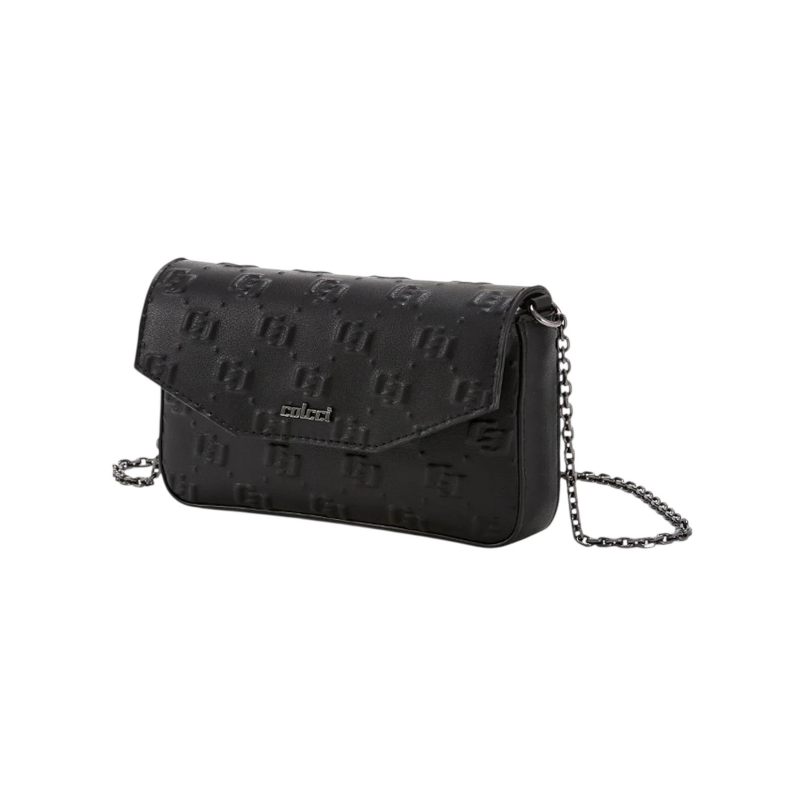 Bolsa Feminina Colcci Crossbody Gravação Tiracolo Pequena Preto Preto 2