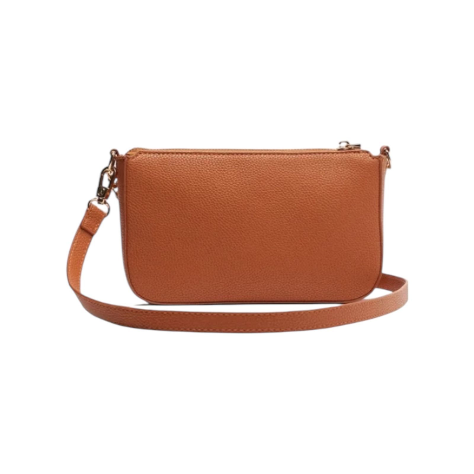 Bolsa Feminina Anacapri Tiracolo Corrente Alça Dupla Pequena Caramelo Caramelo 3