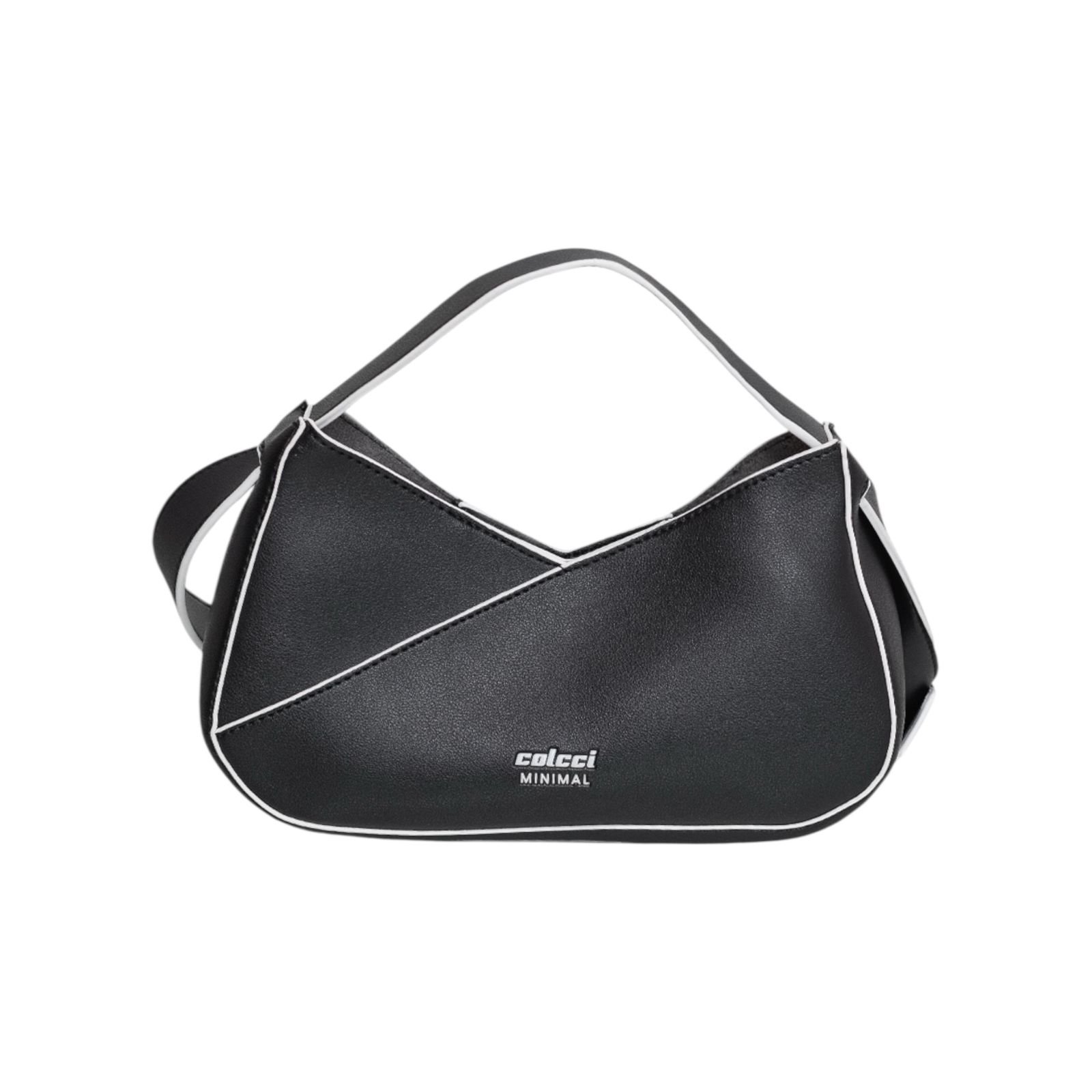 Bolsa Feminina Colcci Crossbody Minimal Alça Dupla Pequena Preto